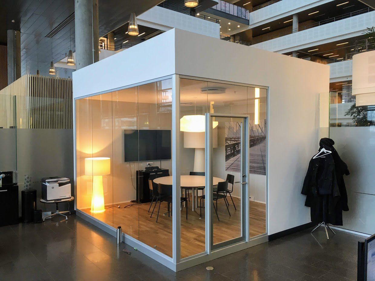Telefonboks | Lydboks | Mødeboks | kontorboks | Officepod | Dansk Lydisolering