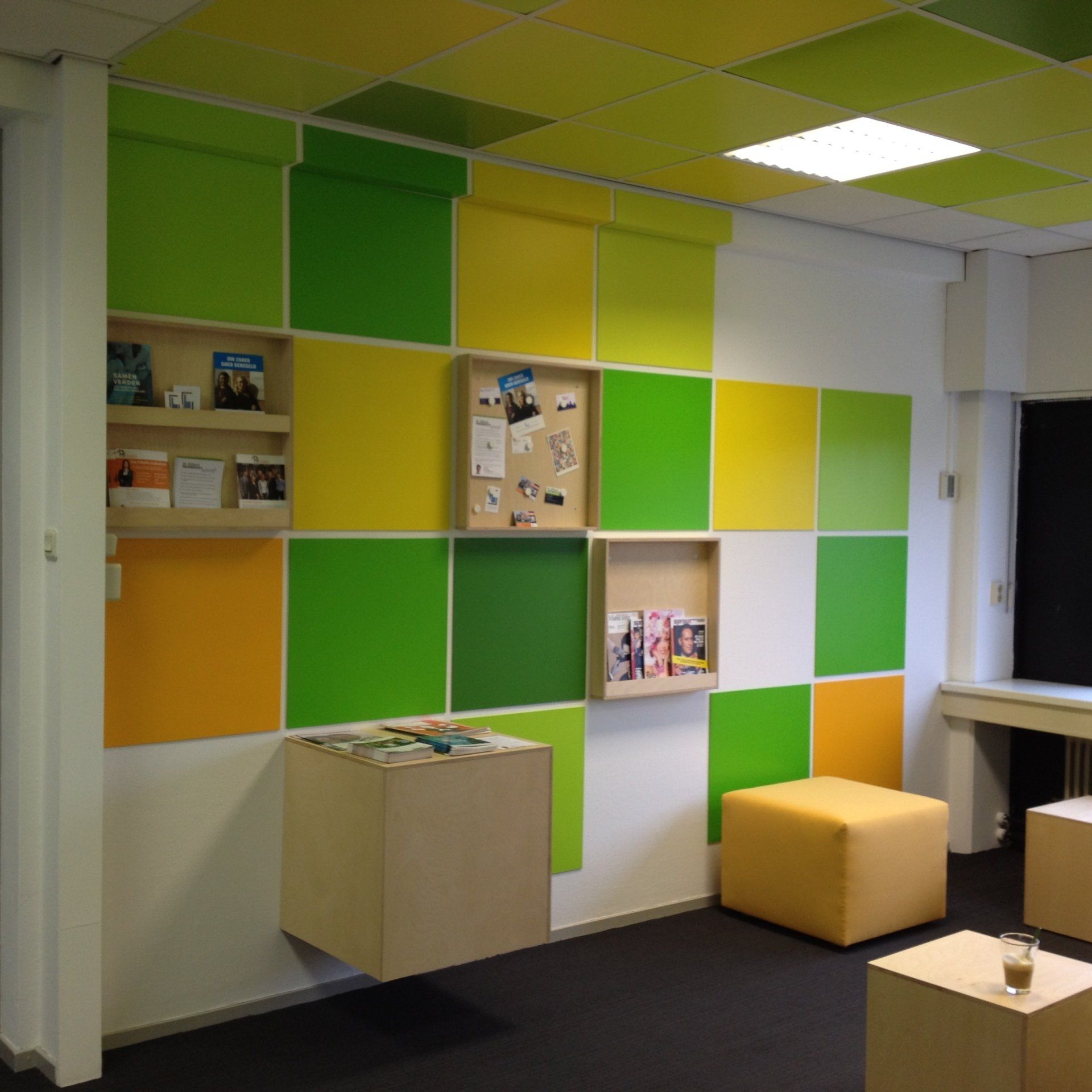 Ontwerp ontvangstruimte kantoor