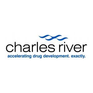 Logotipo Charles River, colaborador de los cursos de experimentación animal de Animalaria.