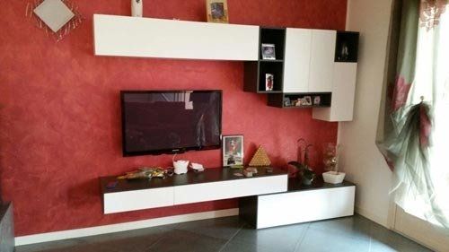 mobili sospesi in legno