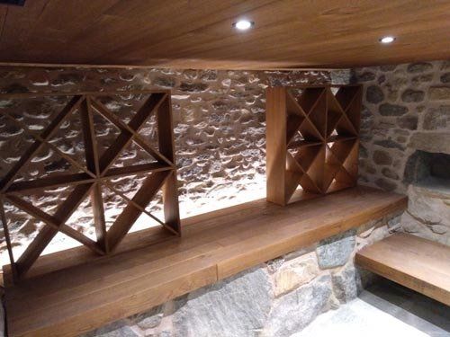 mobili in legno su progetto