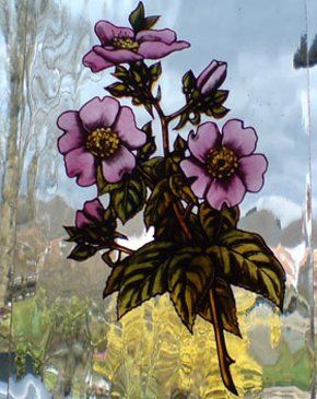 stained - glass - art - Wolverhampton - West Midlands - Glass Gallery - flowers stained - glass - art - Wolverhampton - West Midlands - Glass Gallery - flowers