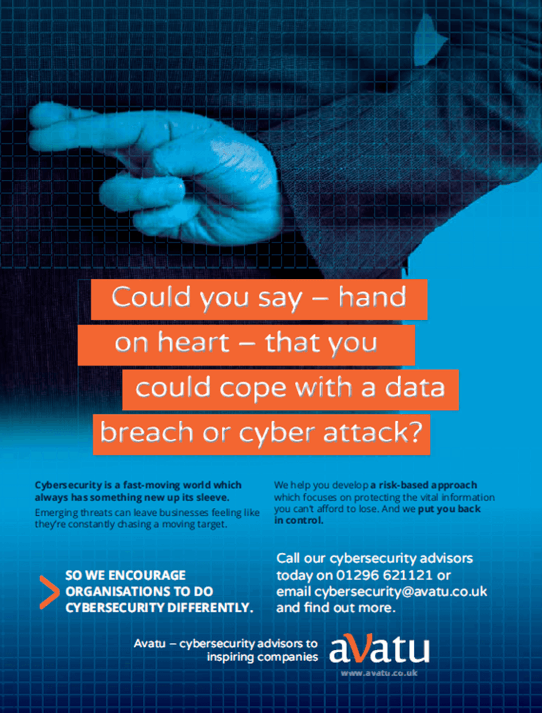 Cyber attack poster