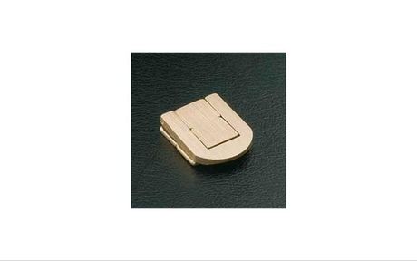 chiusura ottone satinato