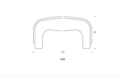 disegno Fori per fissaggio o graffe