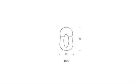 disegno clip ottone