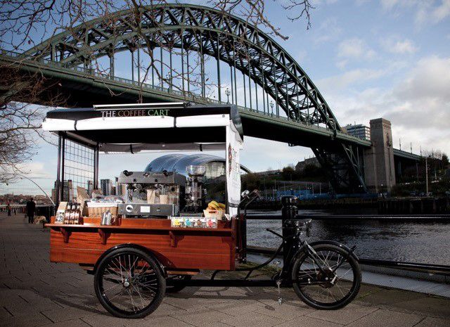 the coffee cart