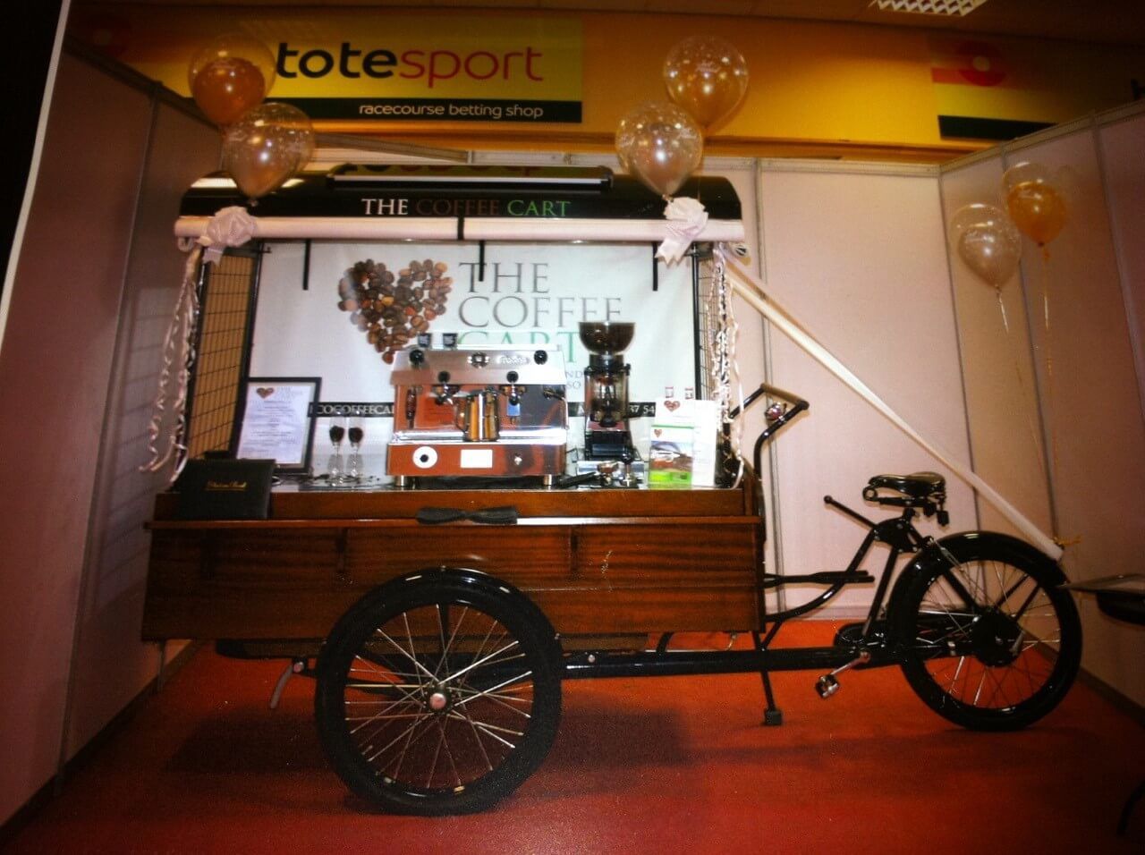 the coffee cart