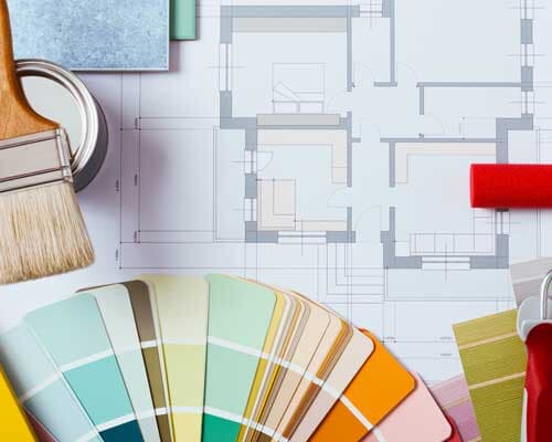 Paintbrush and color palette - Paint Supplies in Newburgh, NY Paintbrush and color palette - Paint Supplies in Newburgh, NY