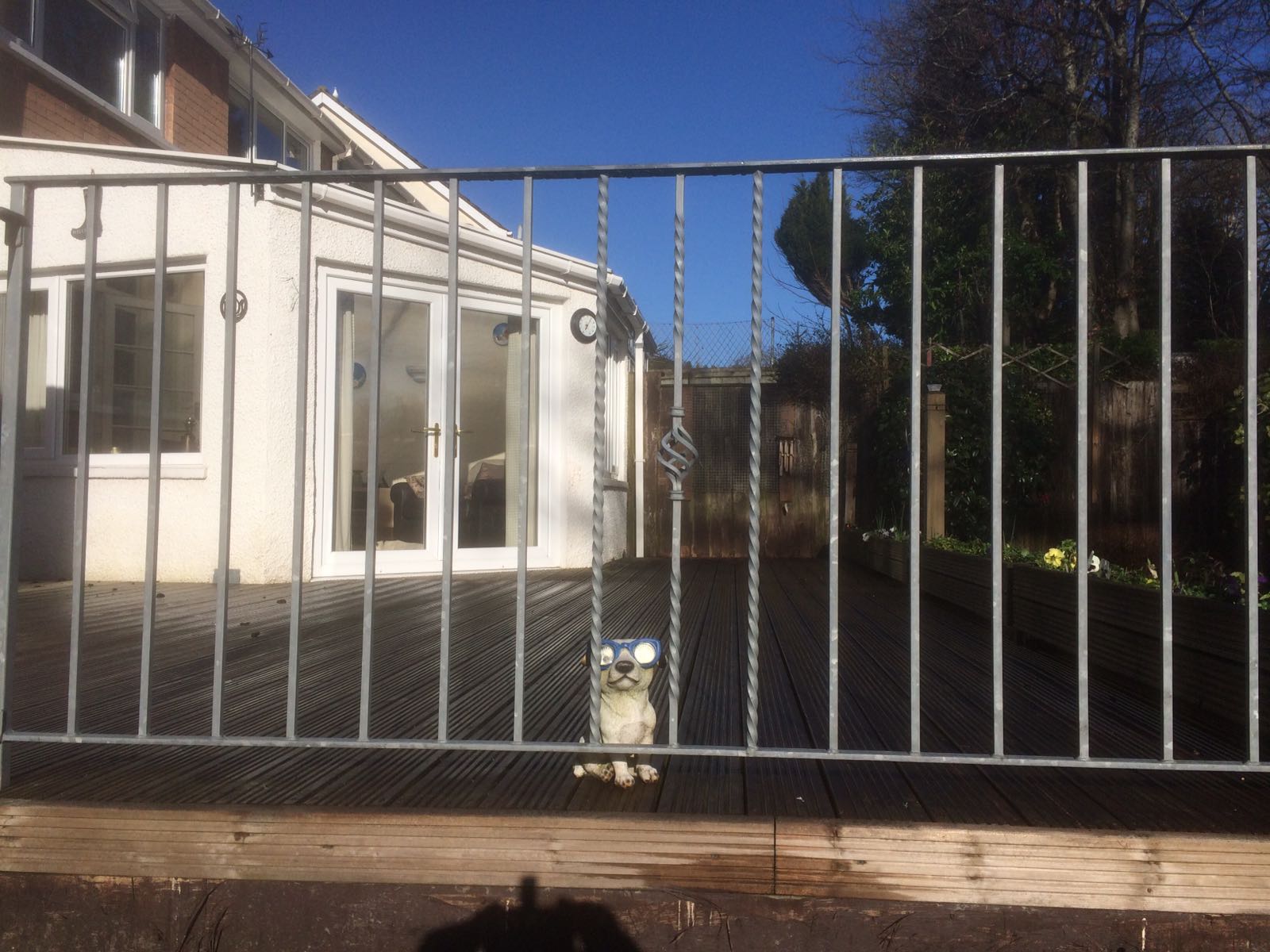 metal railing