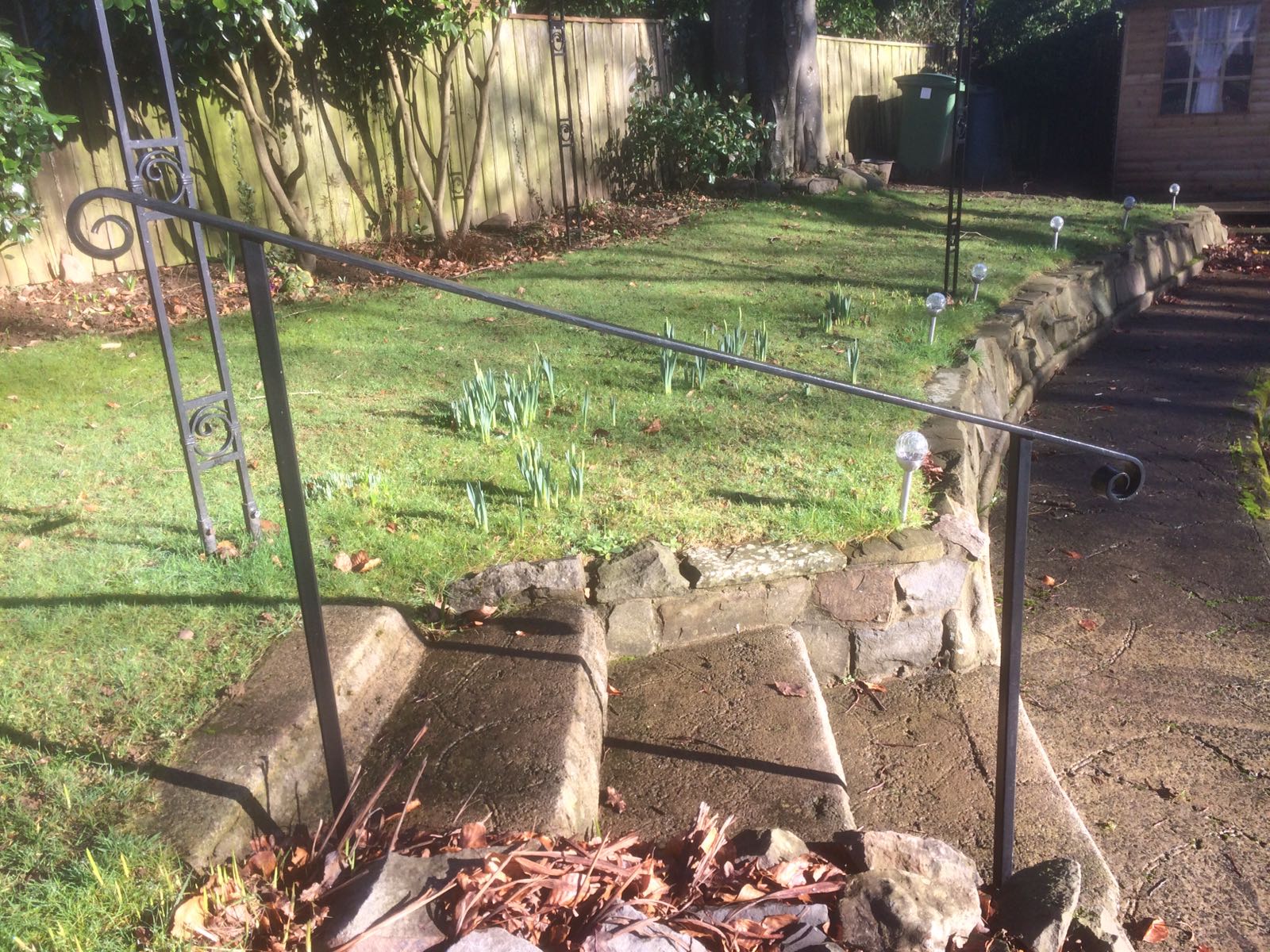 a garden