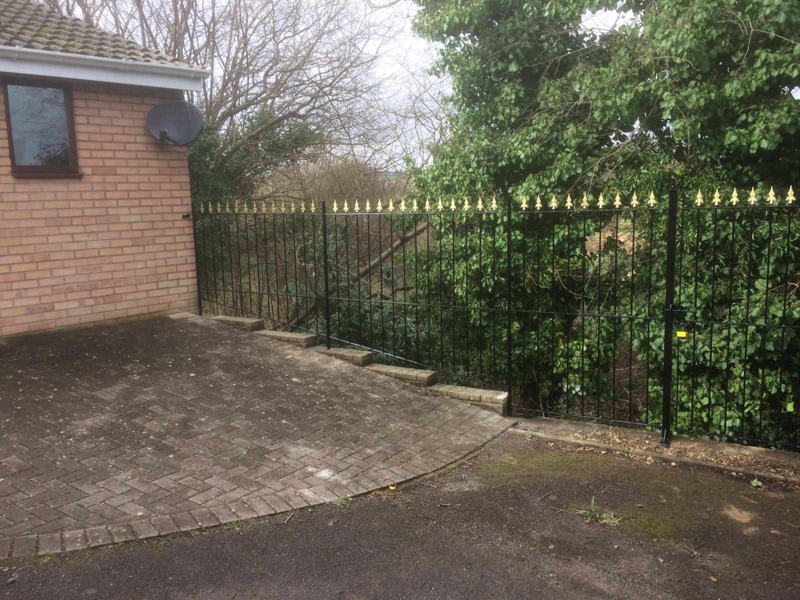 security railing