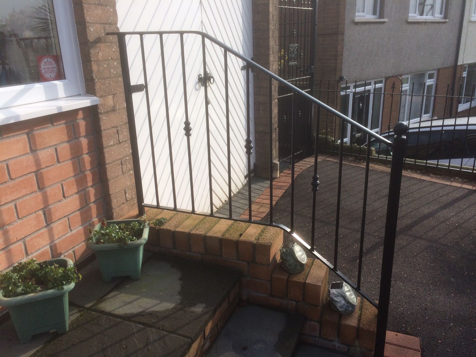 outdoor steps