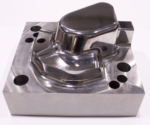 polished die detail
