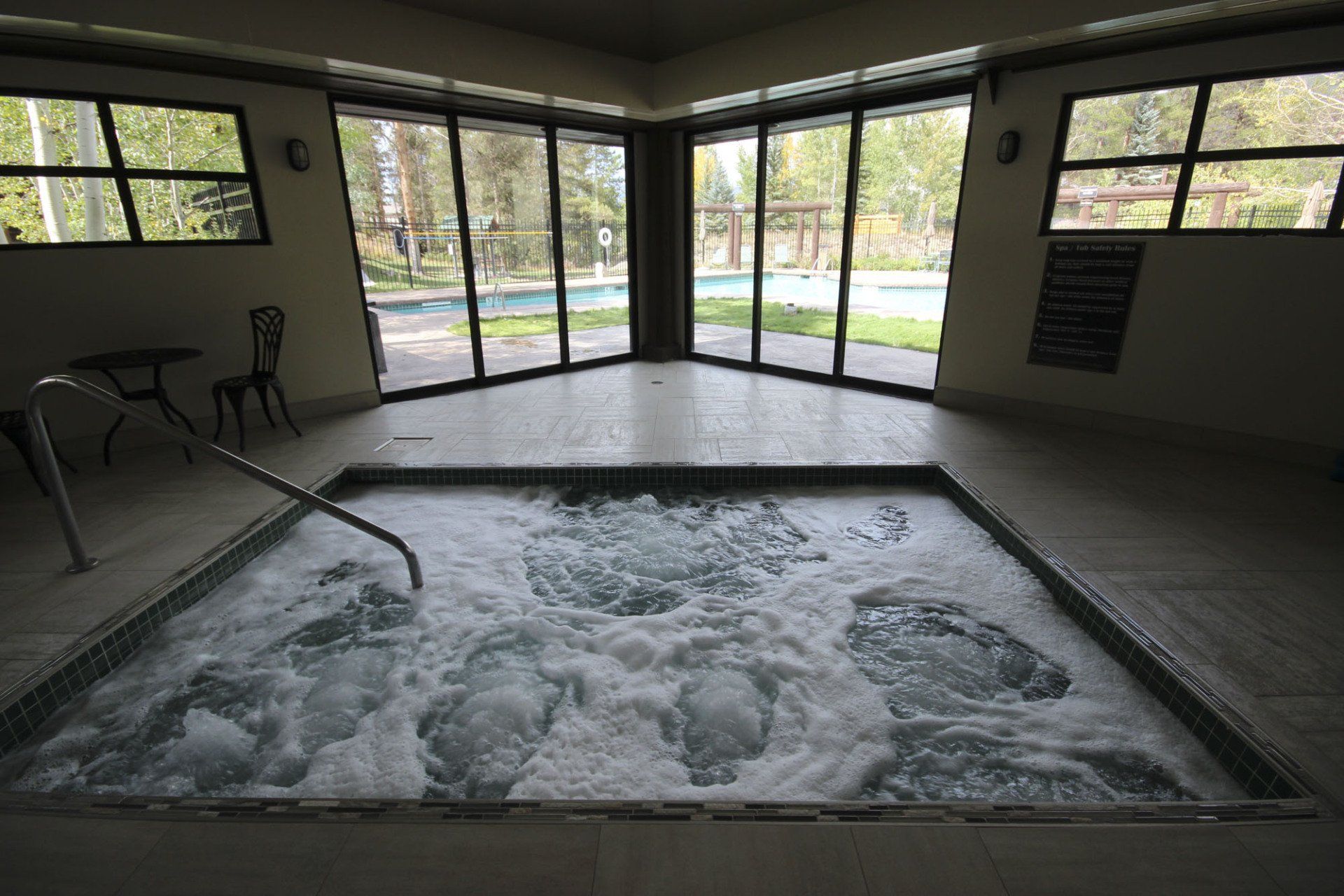 Soda Spring indoor jacuzzi