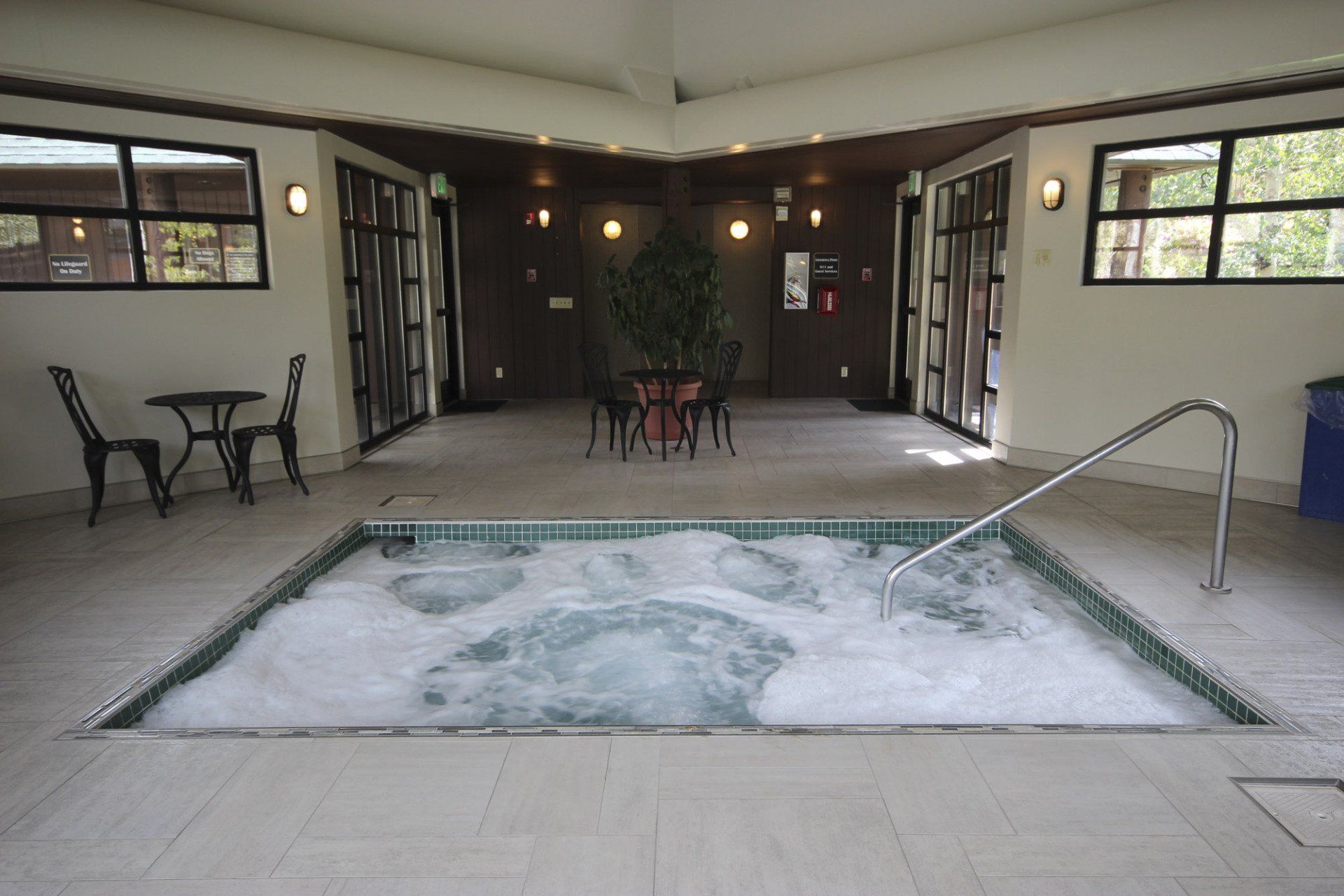 Soda Spring indoor jacuzzi