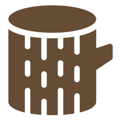 icona tronco di legno