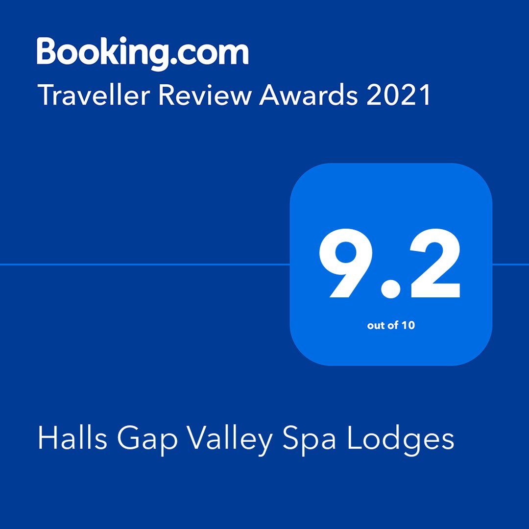 Halls Gap Valley Lodges Booking.com Traveller Review award