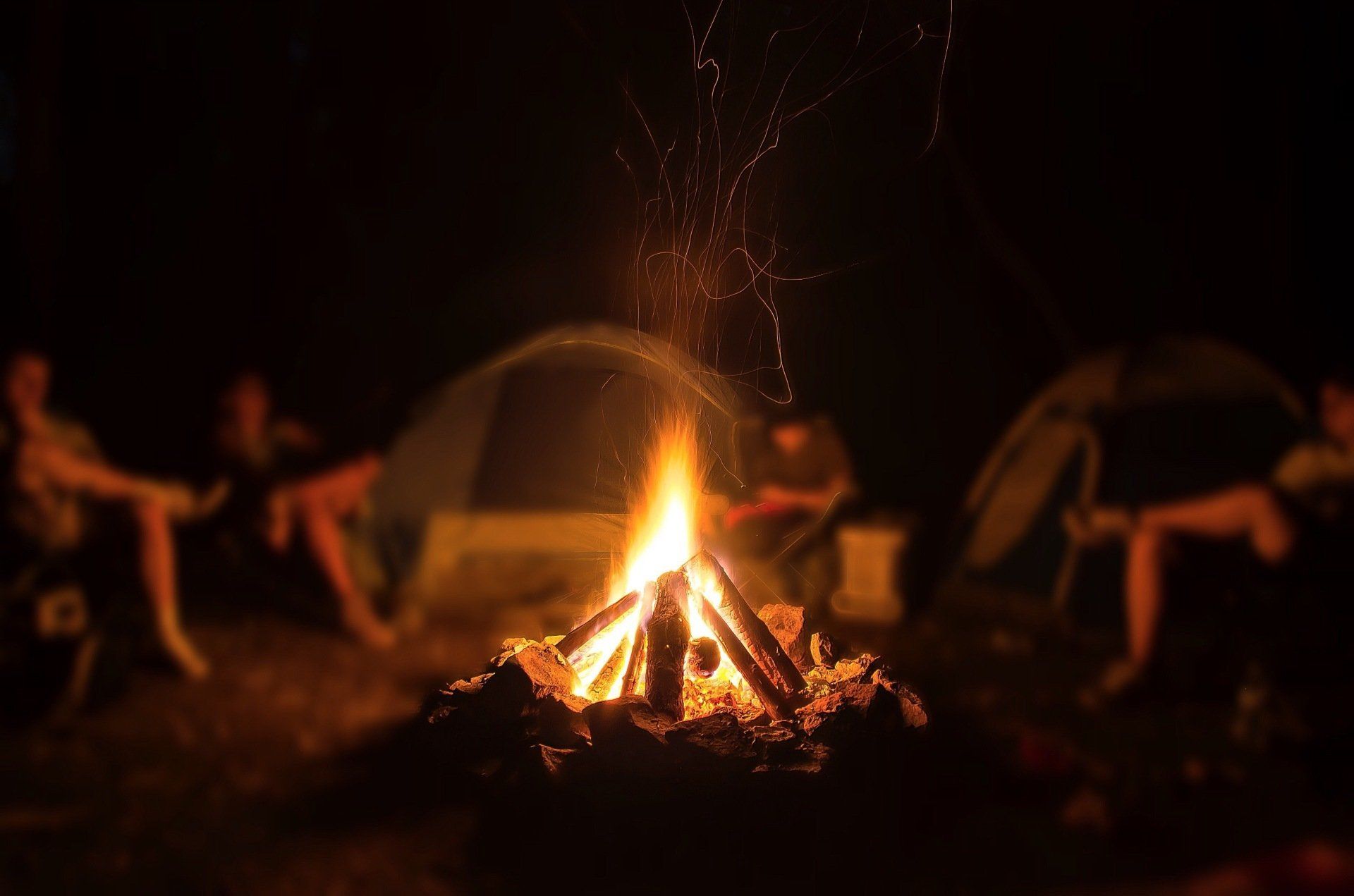 Camp Fire and Tents — Goodrich, MI — Firewood & Coal Sales