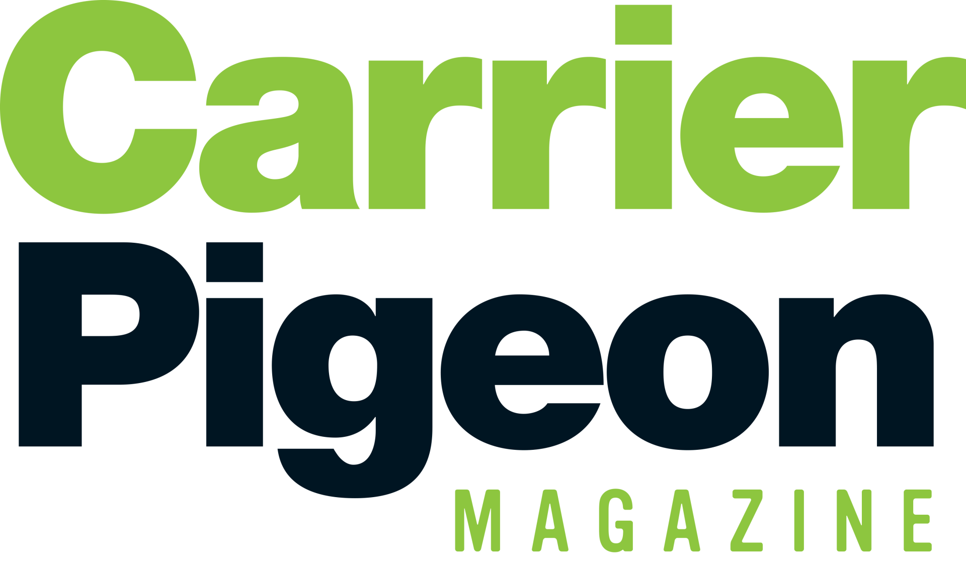 Logo The Carrier Pigeon Magazine Logo