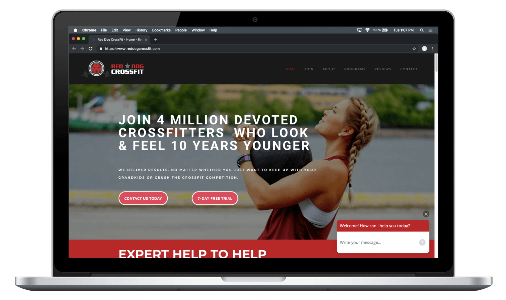 Red Dog Crossfit Desktop