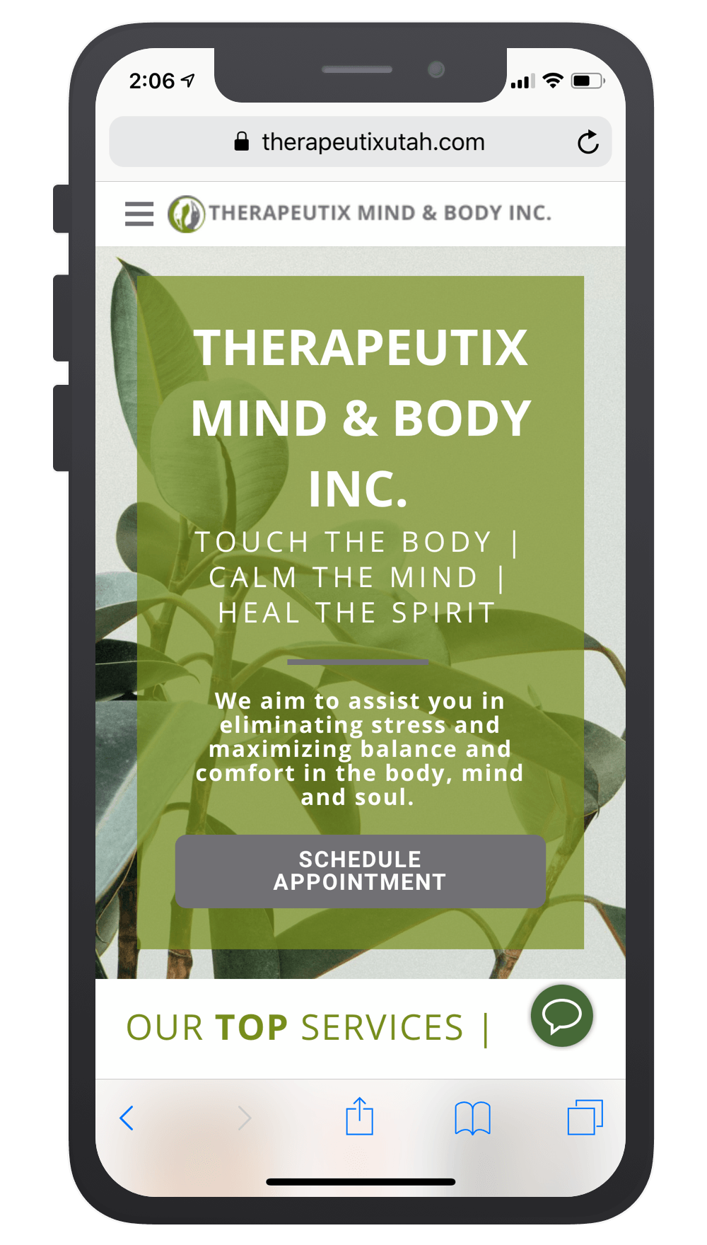 Therapeutix Mind & Body mobile