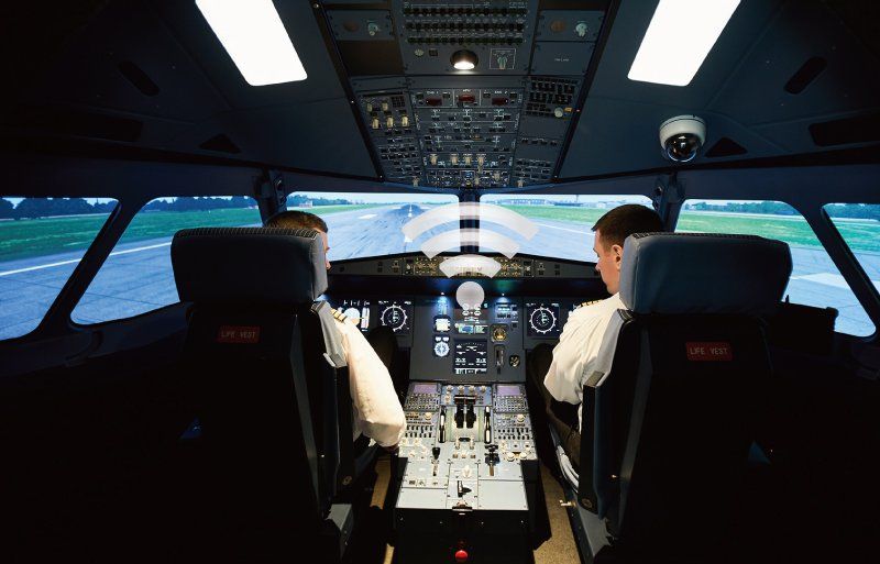 Always-on connectivity in one single communication device used Telematics for Aviation and Ground Se