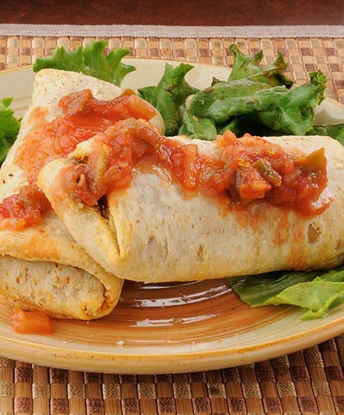 Beef and Bean Chimichagas— Chimichangas in Sedalia, MO