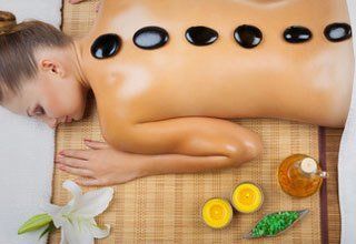 Hot stone massage