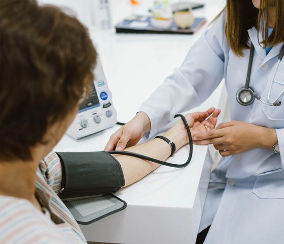 Patient undergoing blood pressure test - Blood Pressure Checks in Camden North Haven, NSW Patient undergoing blood pressure test - Blood Pressure Checks in Camden North Haven, NSW