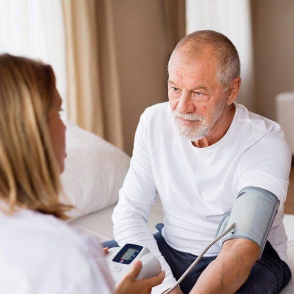Elderly being tested for blood pressure - Blood Pressure Checks in Camden North Haven, NSW Elderly being tested for blood pressure - Blood Pressure Checks in Camden North Haven, NSW