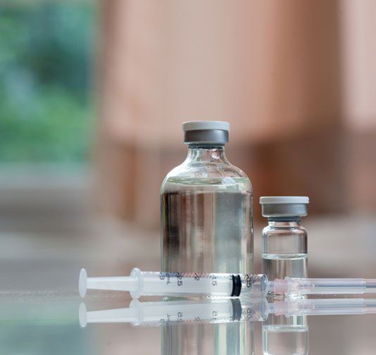 Syringe and bottles for vaccination - Vaccination in Camden North Haven, NSW Syringe and bottles for vaccination - Vaccination in Camden North Haven, NSW