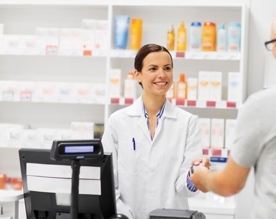 Handshake between patient and pharmacist - About Us in North Haven. NSW Handshake between patient and pharmacist - About Us in North Haven. NSW