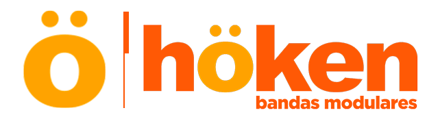 Logotipo naranja y gris de 