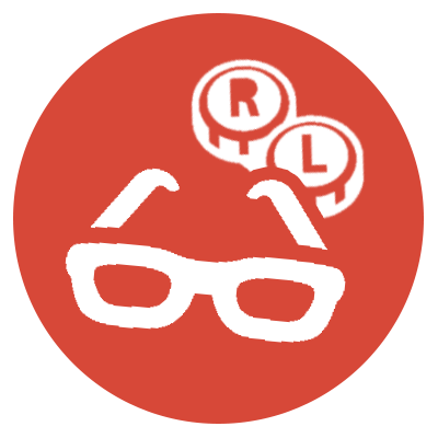 glasses and contacts icon