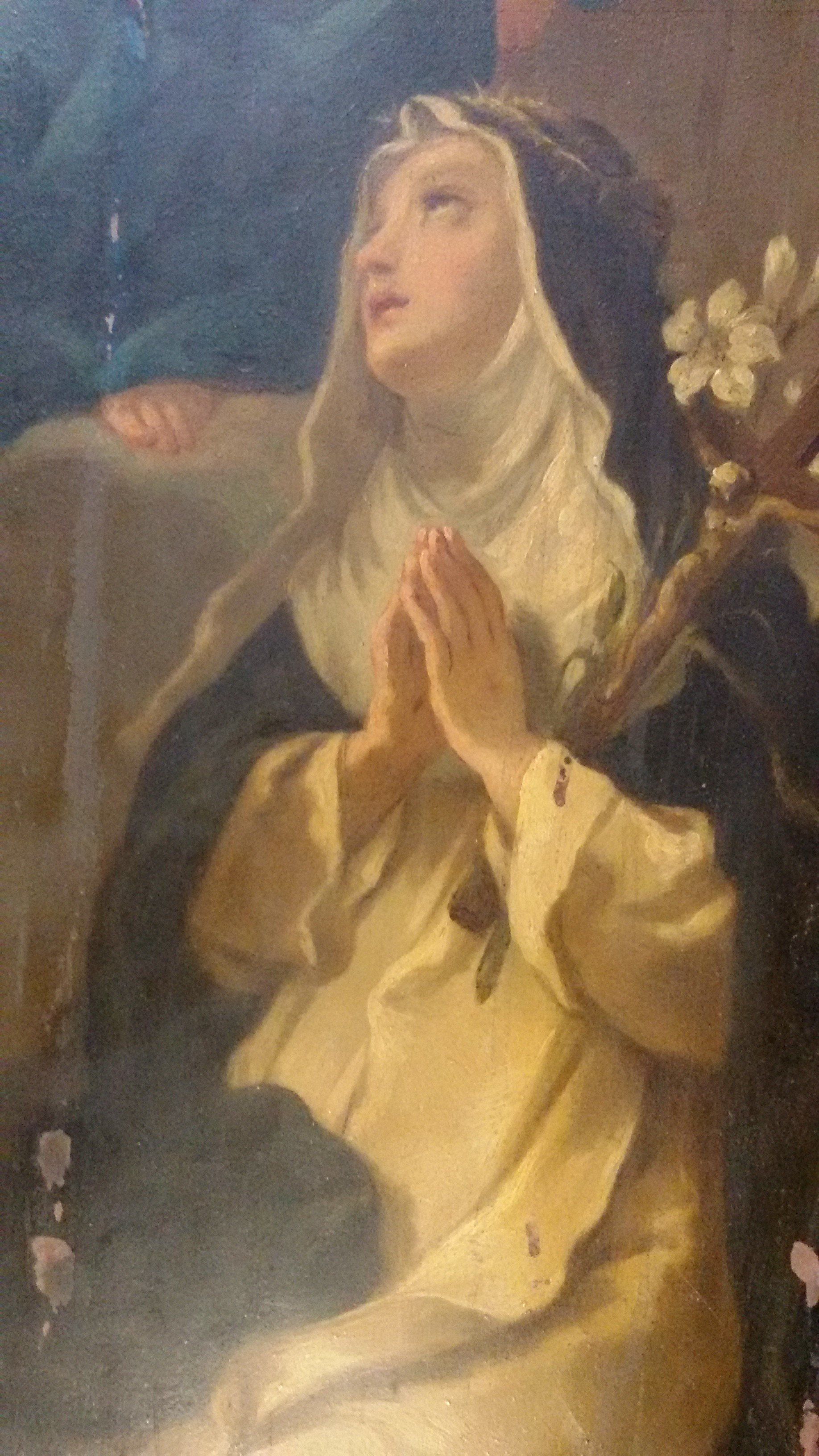 particolare di S. Caterina da Siena 2017.10.06