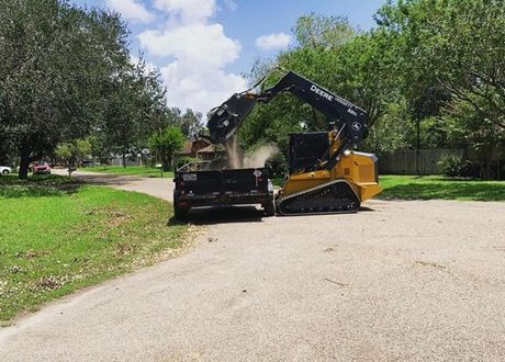 Ongoing road excavation — Edinburg, TX — Lone Star Asphalt Services LLC Ongoing road excavation — Edinburg, TX — Lone Star Asphalt Services LLC