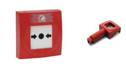 Gent Vigilon Manual Call Point & Test Key