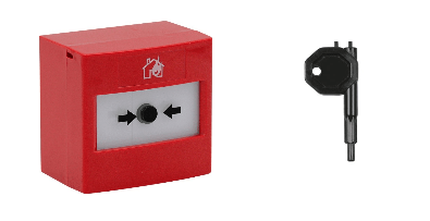 STI Manual Call Point & Test Key