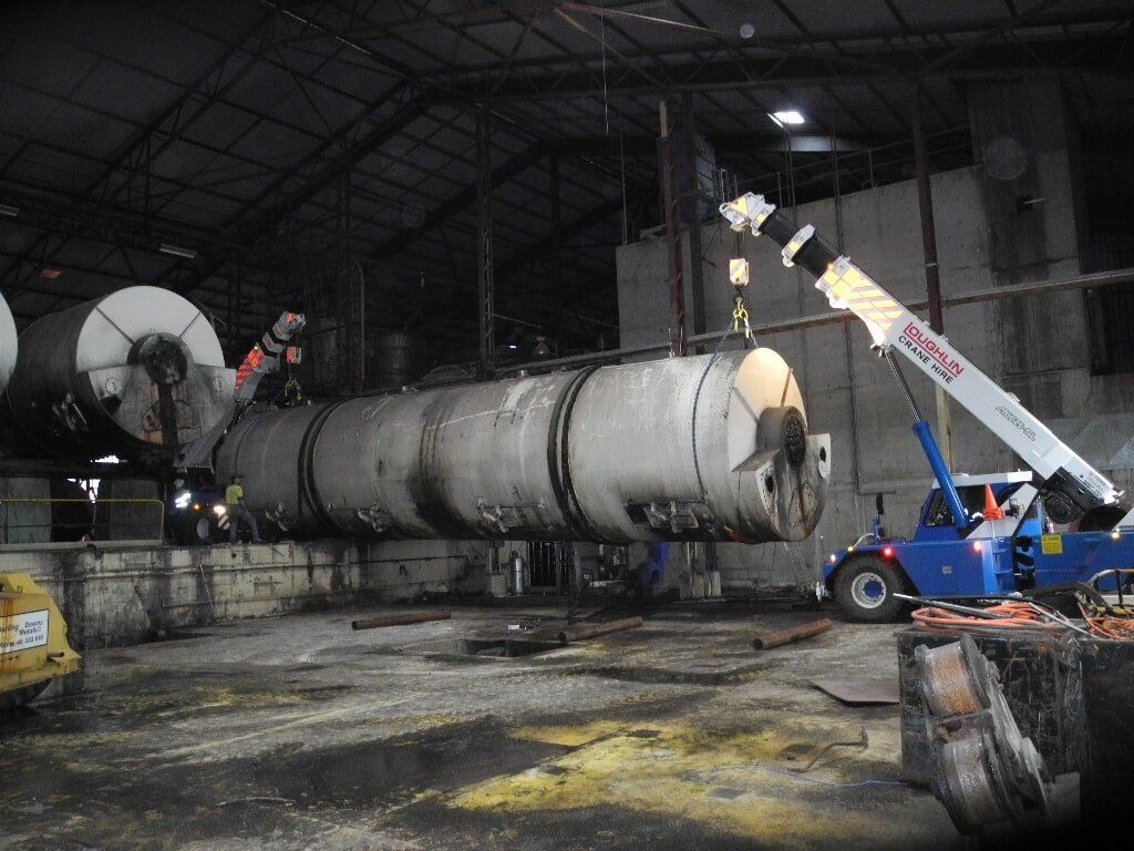 Crane Lifting Tank - Crane & Truck Hire in Torrington, QLD