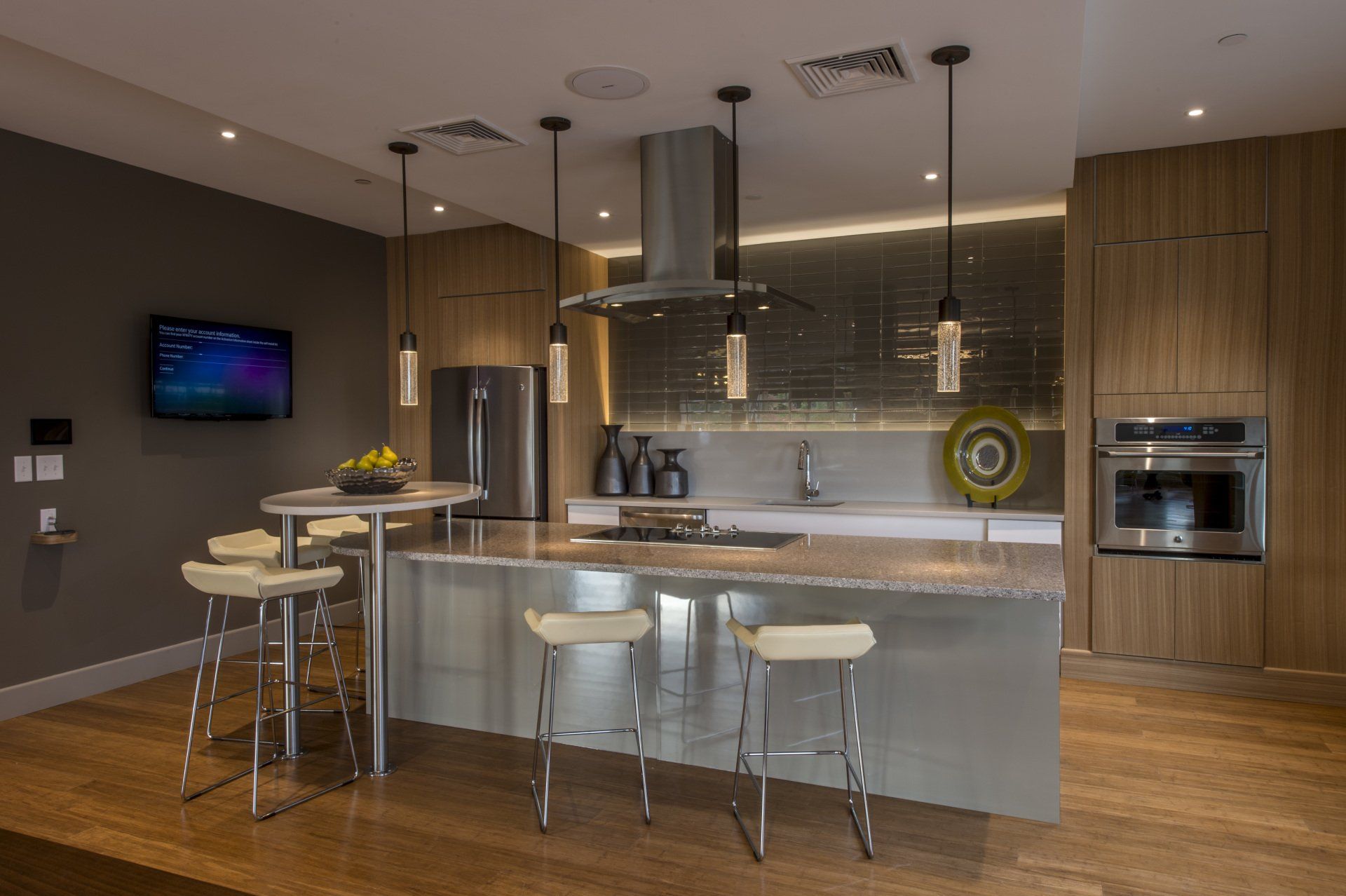 stainless kitchen