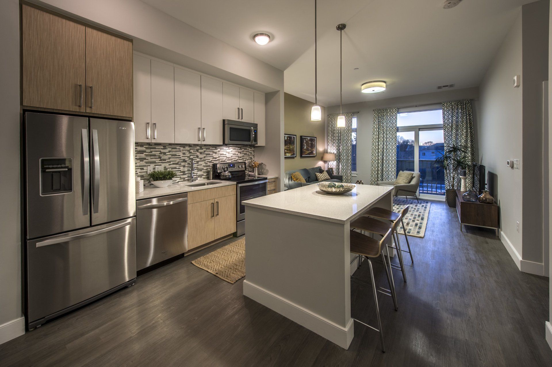 bright kitchen