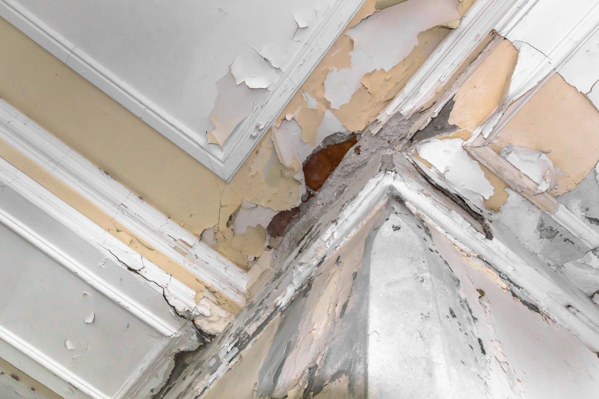 water damage restoration done by ARI in Arkansas