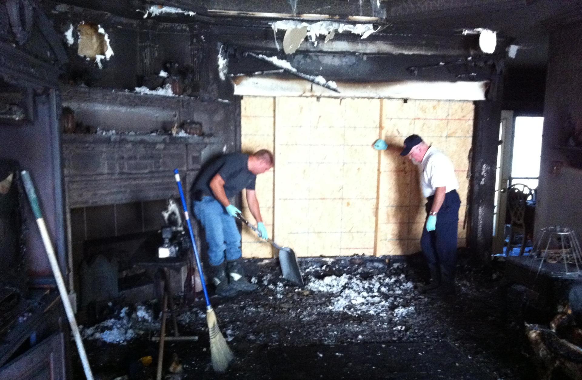 fire damage restoration completed by ARI | best fire damage restorer in arkansas