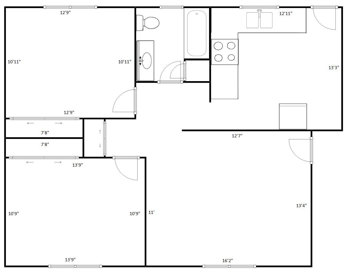 2 BED