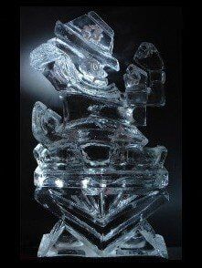 Fighting Irish Man ice sculpture Philadelphia PA