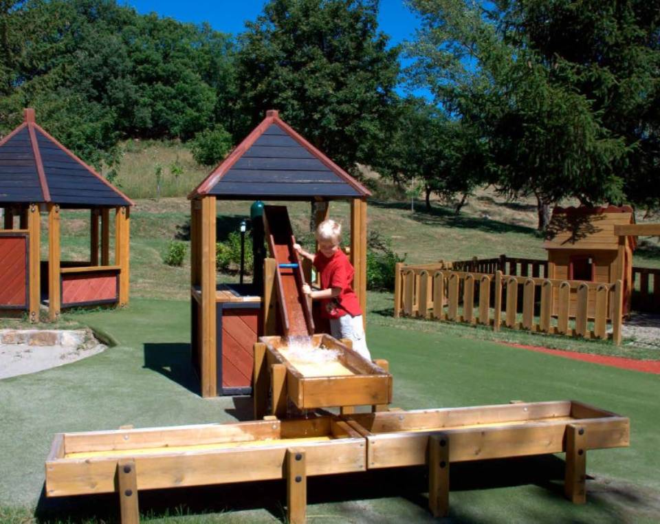 Parco con bambini