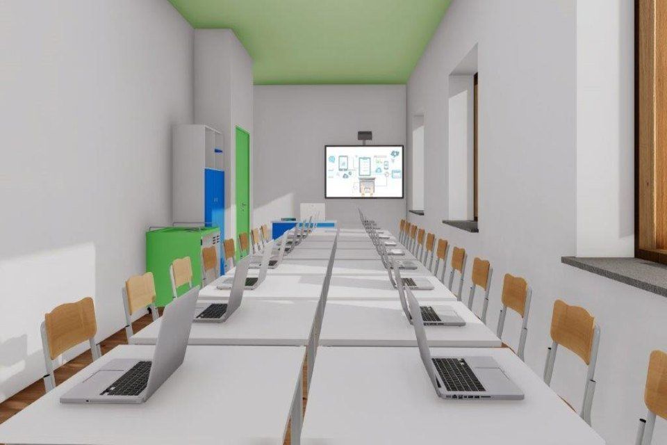 Aula informatica multimediale lab linguistico