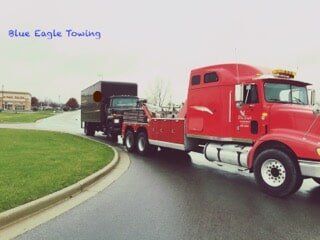 Carrying Truck — Roadside Assistance in Fort Wayne, Indiana Carrying Truck — Roadside Assistance in Fort Wayne, Indiana