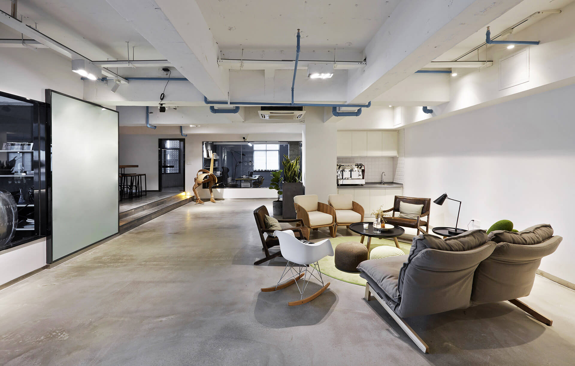 open space appena pulito